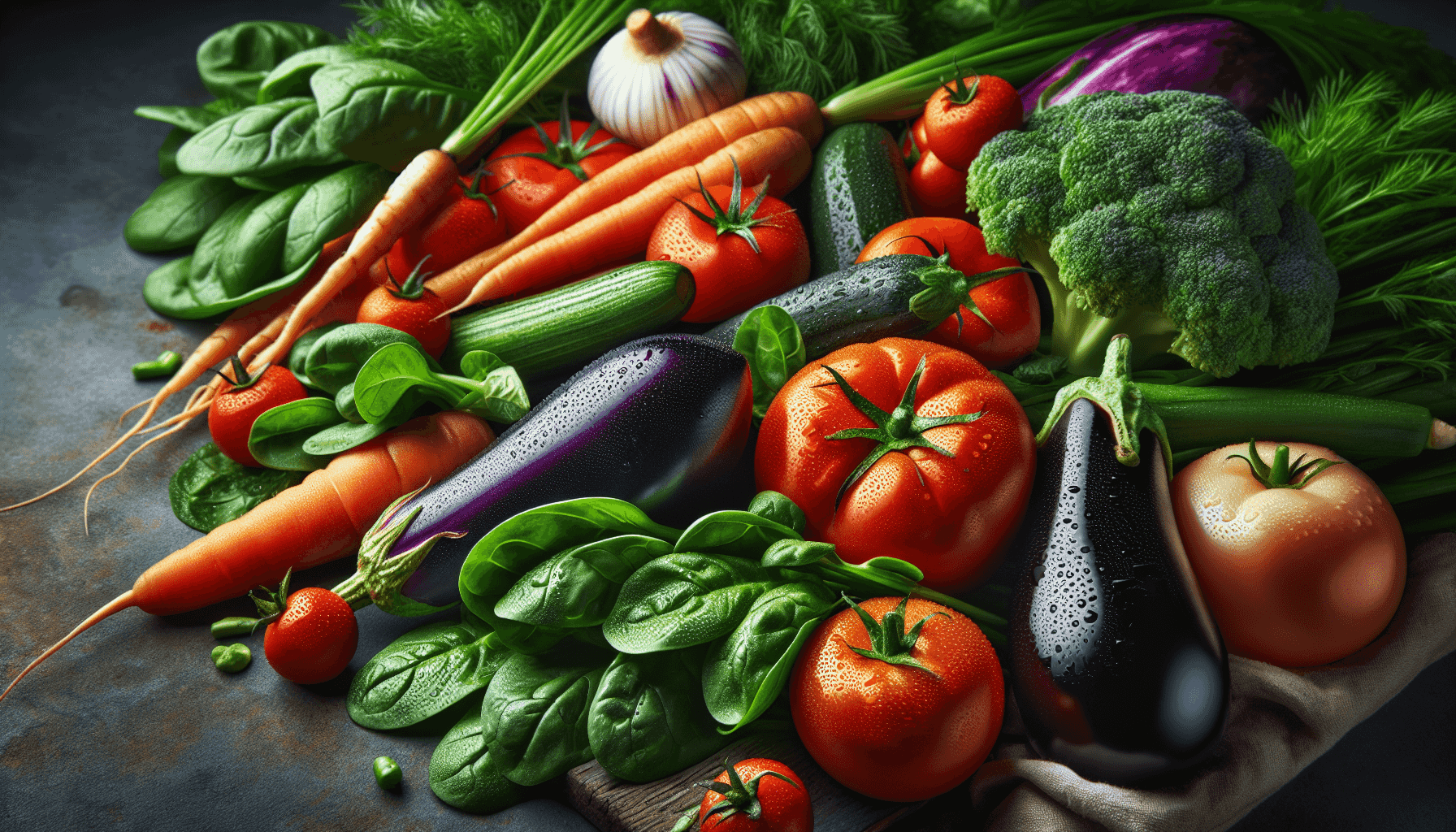 Légumes de saison frais